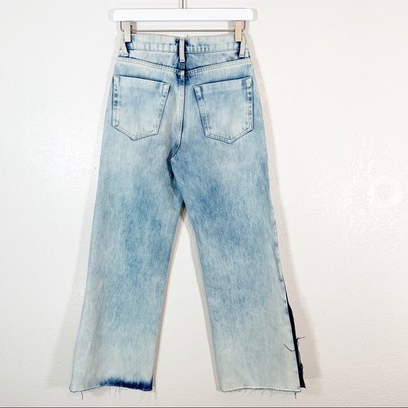 Lovely Pepa Wide Leg Acid Wash Cropped Jeans - Picture 8 of 8
